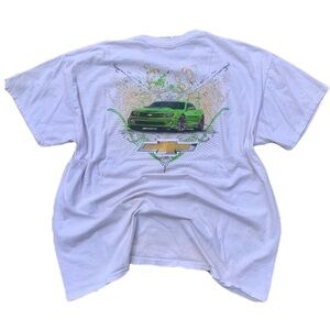 💛 Rare Vintage Chevrolet Green Camaro Graphic Tee | Gildan XL Thraahed